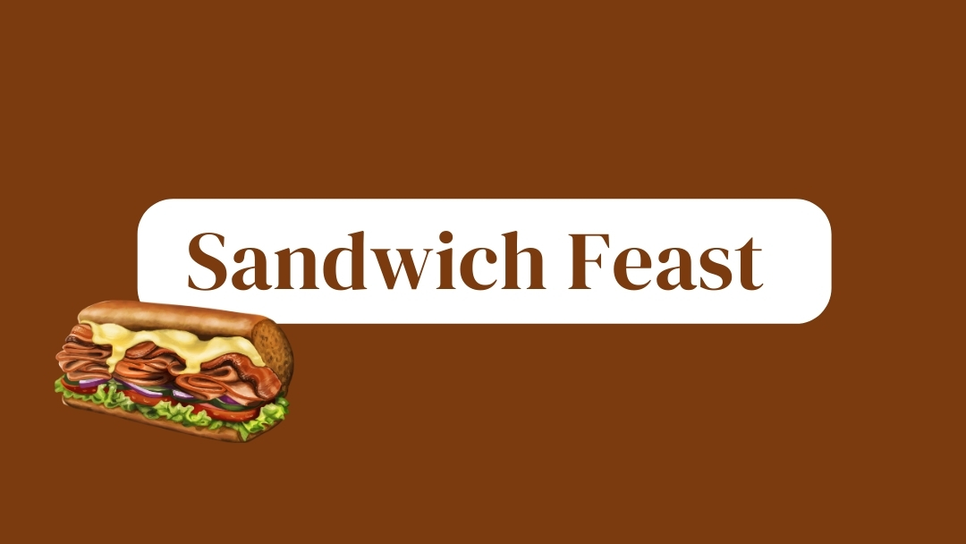 May 15, 2024 – Sandwich Feast Cooking Class