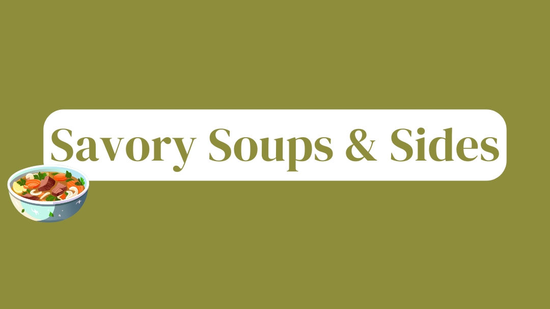 January 30, 2025 – Soups and Sides Cooking Class